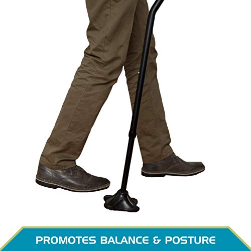 Able Life Universal Quad Cane Tip Canes, 3/4 Inch, 1 Pound #TOP3