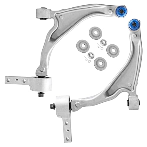 Image of Detroit Axle - 10pc Front End Suspension Kit for 2009-2015 Honda Pilot, 2 Lower Control Arms with Ball Joints 4 Inner Outer Tie Rods 2 Sway Bars 2 Tie Rod Boots 2010 2011 2012 2013 2014 Replacement