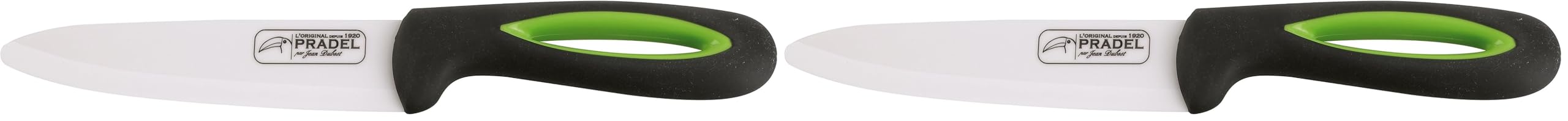Couteau Stratos Céramique Chef Jean Dubost 15cm évite l'oxydation des aliments lot de 2