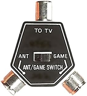 TV Aerial Switched Splitter - Retro Console & Freeview 2 input into 1 Output