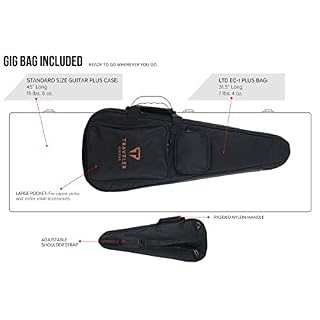 Traveler Guitar EC1 VBKM Guitare électrique à 6 cordes à corps solide Noir vintage – Image 6