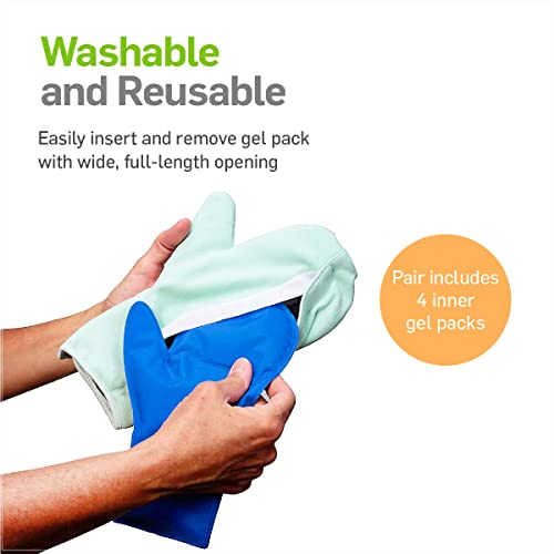 Natracure Cold Therapy Mittens - Small/Medium - (For Sore, Aching Hands, Arthritis, Neuropathy, Chemotherapy, And Hand Or Finger Pain) #TOP3
