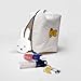 The Crème Shop Miffy Travel Beauty Set - Compact Mirror & Makeup Bag Bundle, 2X Magnification Mirror with Spacious Cosmetic Organizer, Limited Edition Miffy Design