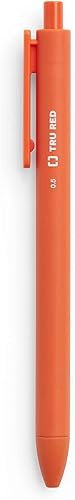 Miniatura 6 de TRU RED Staples - Bolígrafos retráctiles de gel de secado rápido, punta fina, 0.020 in, surtidos, 24/cartón (TR54491-CCVS)