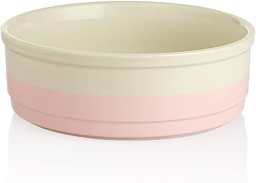 Miniatura 8 de Sweejar Cuencos de Cerámica para Perros, Plato de Comida para Perros Pequeños y Gatos, Cuenco de Porcelana Resistente para Mascotas para Comida
