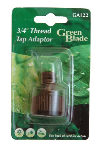 Green Blade - Raccordo per tubo giardino con attacco filettato di 3/4''