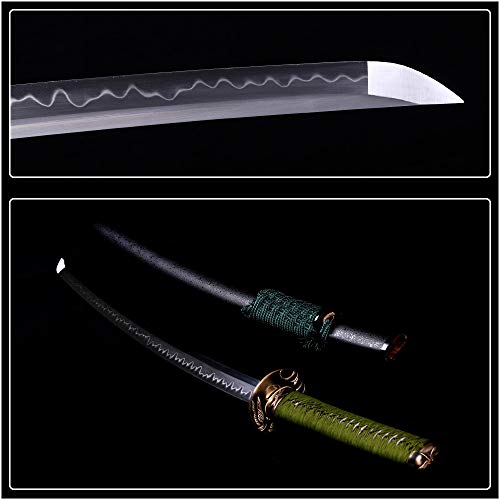 Siwode Katana ,Dragonfly Copper Tang, T10 Clay_Tempered, 40-Inchs #TOP3