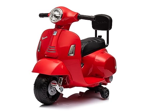 Mondial Toys Mini Vespa GTS Piaggio 6V Rossa