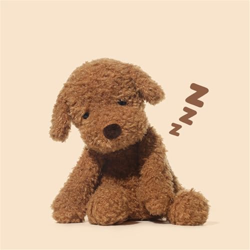Uixxducc Kuscheltier Hund Plüschtier Niedlich Plush Welpen Spielzeug Stofftier zum Kuscheln und Spielen Kawaii Deko Plushie Geschenke für Kinder