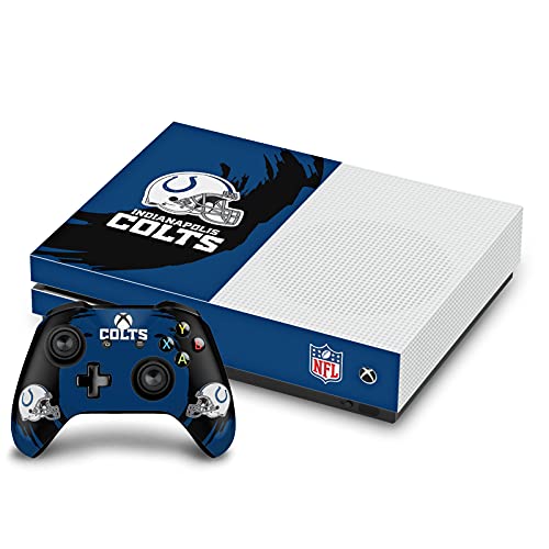 Autocollant Xbox One S Indianapolis Colts vinyle pour des soirées gaming NFL
