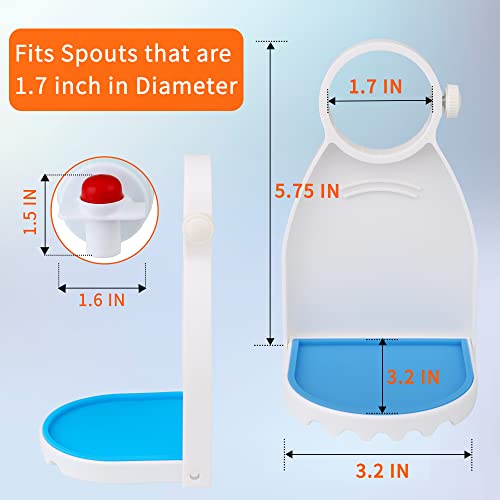 2-PCS-Laundry-Detergent-Tray-Fabric-Softener-Soap-Holder-Stand-Container