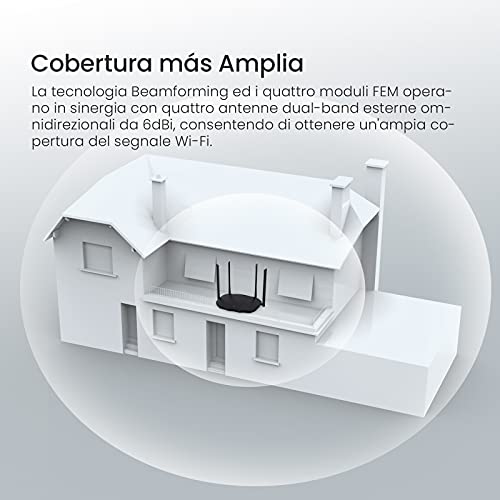 Tenda RX9 Pro WLAN Router AX3000 mit Wi-Fi 6 Technologie