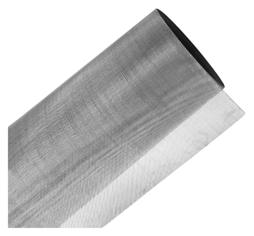 DMBBSAPBSH Grillage Métallique à Mailles Fines, Panneaux grillagés métalliques for Ventilation, Filtre, fenêtre et Jardin(1x4m)