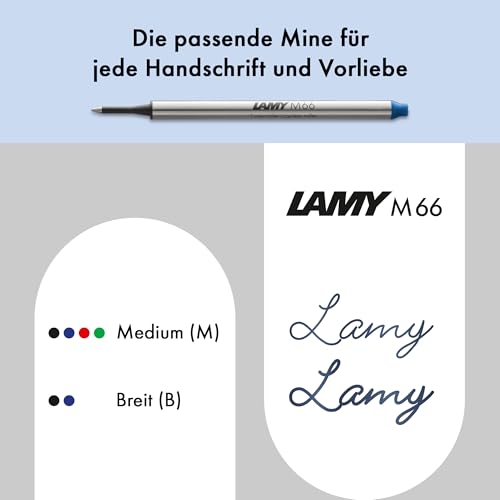 Tintenroller Lamy Swift Black Flüssiges Schreibgefühl mit Edelstahlgehäuse
