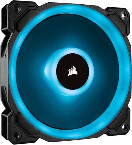Corsair LL120 RGB, Ventilateur de Boitier Dual Light Loop RGB LED PWM 120mm (Single Pack)