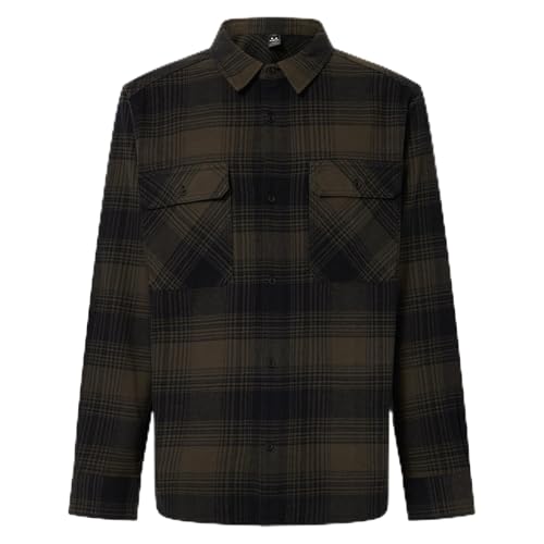 Chemise tissée Oakley 90s Plaid : parfaite pour vos sorties en ville et le week-end