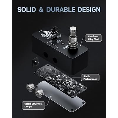 Donner ABY Box Line Selector AB Switch Mini Guitar Effect Pedal True Bypass