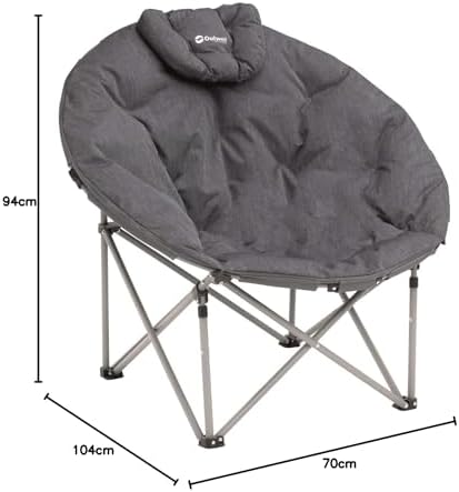 Outwell Kentucky Lake Ultra Konforlu Katlanır Doğa Sandalyesi - Görsel 3