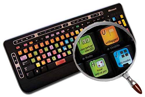 Lightroom Keyboard Sticker (Graphic Design) For Desktop, Laptop And Notebook Is Compatible With Adobe #TOP4