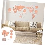 Zoom IMG-2 lurrose orologio da parete mappa Zoom IMG-2 lurrose orologio da parete mappa