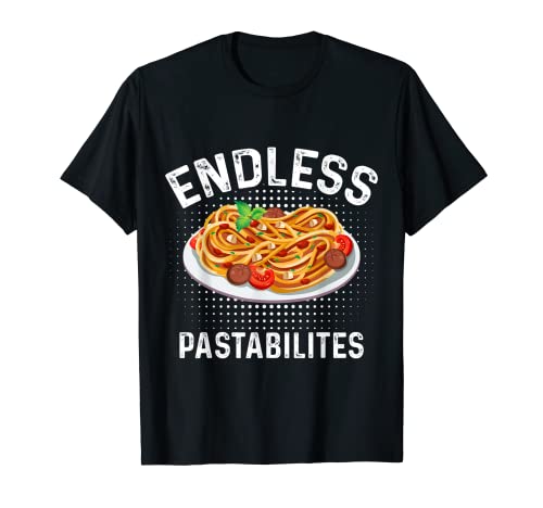 Pasta para disfraz de comida italiana sin fin Camiseta