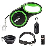 PINA Retractable Dog Leash, 26ft Dog Leash for Small Medium Large Dogs Up to 110lbs, 360°...