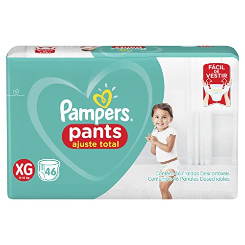 Fralda Pampers Pants Ajuste Total XG 46 unidades