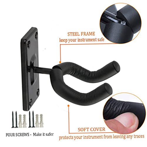 Liummrcy Guitar Mall Hanger Bracket Acoustique Bass Bass Sanging Stand Crochets avec Picks-Guitar Moup Mont Holder… - Les Beatles, Paul McCartney, John Lennon, RIngo Starr, George Harrison Liummrcy Guitar Mall Hanger Bracket Acoustique Bass Bass Sanging Stand Crochets avec Picks-Guitar Moup Mont Holder… – Image 5