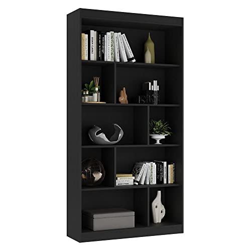 Estante para Livros 4 Prateleiras Home Office Espresso Móveis Onix Tx/onix Tx