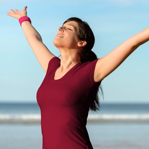 Ce' Cerdr 7 Pack Workout Shirts For Women, Moisture Wicking Quick Dry Active Athletic Women'S Gym Performance T Shirts thumb #3