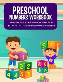 Paperback Preschool Numbers Workbook Book