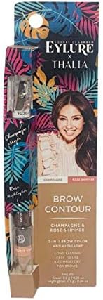 Thalia Brow Contour 2-in-1 Brow Colour and Highlight (Champagne & Rose Shimmer)