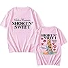 T-Shirts Sabrina Carpenter Unisex Oversized Short Sleeves Cotton Streetwear Top Summer Casual T-Shirt for Men Women XS~4XL-Pink||s #5