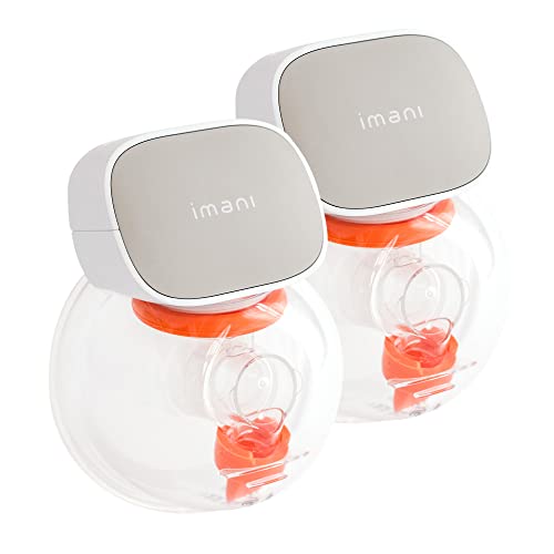 Image of Legendairy Milk Imani i2 Wearable Electric Breast Pump Hands Free - Cordless, Wireless Complete Duo Kit - 25mm Flange, 21mm Insert and 7oz Capacity - Long Battery Life, Auto Shut-Off - FSA/HAS
