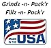 Fillz-N-Pack’r Pre-Rolled Cone Loader & Packer. Funnel Tool for Classic Size 1-1/4 Cones. Rolling Machine That ensures a Tightly Packed Cone That is consistent, Durable, & Portable. (Blue)