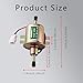 HAOBO Electric Fuel Pump 12V, Automotive Replacement Electric Fuel Pumps, Low Pressure 2.5-4 PSI Inline Fuel Pump, 12 Volt Fuel Pump Gasoline Universal for Lawn Mower Carburetor Gas Engine HEP-02A