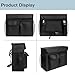 Wheelchair Backpack Bag, Mobility Scooter Bag, Wheelchair Organizer for Walker Rollator Wheelchair Transport Chair, Convenient Organizer Pouch