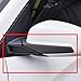 Anti-rasguños adornos laterales del espejo retrovisor del coche, Espejo retrovisor molduras tiras,...