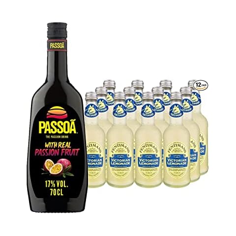 Passoa & Lemonade Cocktail Bundle - Passoã Passion Fruit Liqueur & Fentimans Traditional Victorian Lemonade Cover