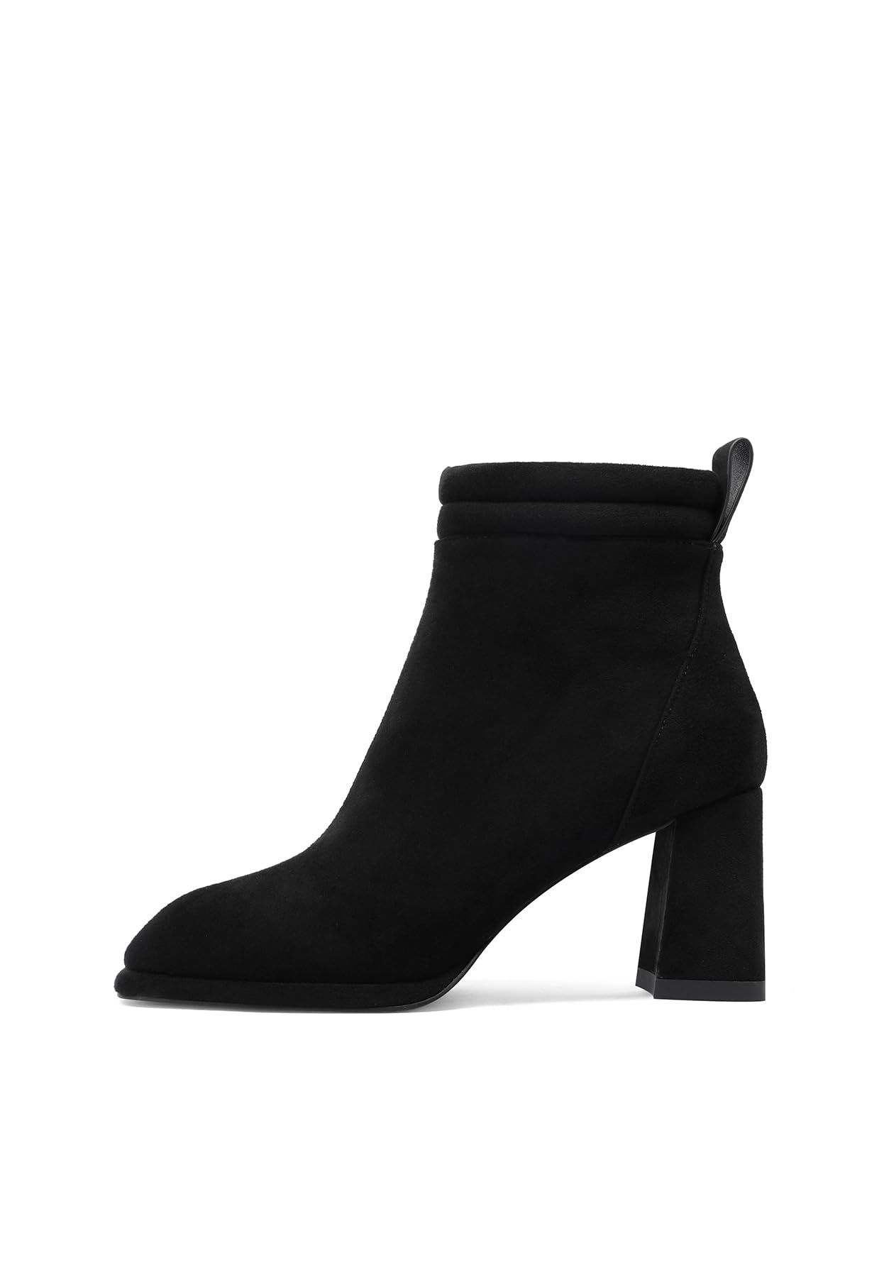 QUEEN HELENA Tronchetti con Tacco Stivaletti con Zip Laterale Donna K3253