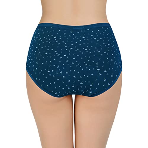 Image of Amante Printed Cotton Full Brief Panty Pack(Pack of 3)