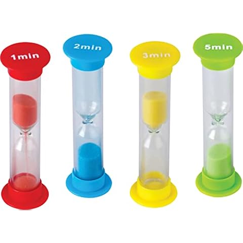 Teacher Created Resources Small Sand Timers Combo Pack (20663) Cover