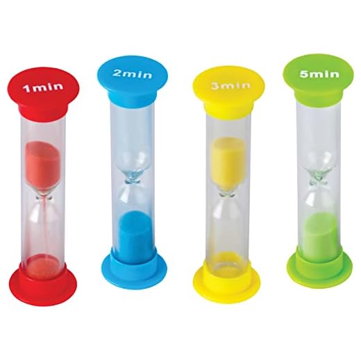 Teacher Created Resources Small Sand Timers Combo Pack (20663)