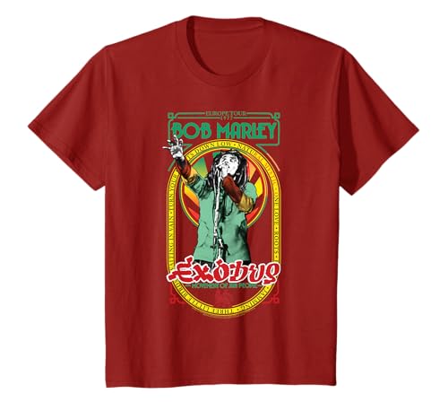 Image of Bob Marley Exodus Singing Reggae T-Shirt