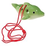 Ocarina à 6 trous : cette petite ocarina a un design d'apparence rétro créatif, unique et intéressant, des jouets classiques