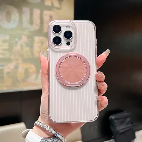 Coque transparente rose pour iPhone 16e mate ondulée antichoc 360