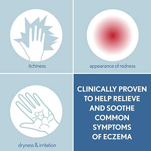 Image of Aveeno Eczema Therapy Daily Moisturizing Cream for Sensitive Skin, Soothing Lotion with Colloidal Oatmeal for Dry, Itchy, and Irritated Skin, Steroid-Free and Fragrance-Free, 7.3 oz