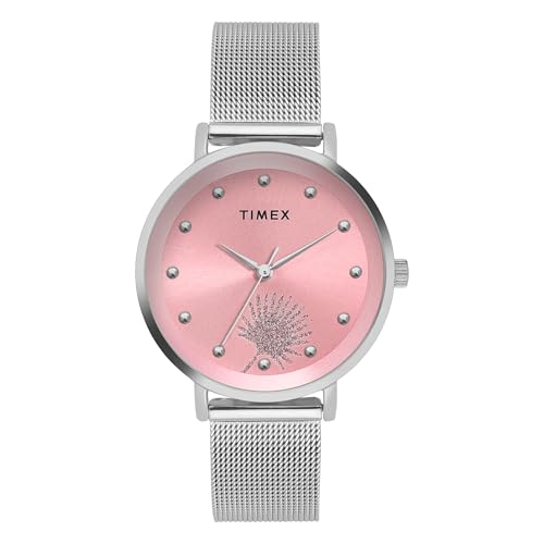 Image of TIMEX Analog Watch for Woman with Round Dial & Water Resistant Women's Wrist Watches