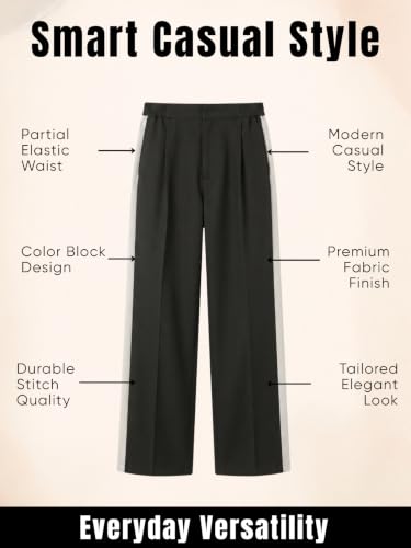 Image of GRECIILOOKS Men's Stretchable Track Pants | Comfortable & Stylish Trousers for Men | Formal & Casual Pant for Man | Breathable Summer Pant with Elastic Button Closure & Korean Style Travel With Pocket