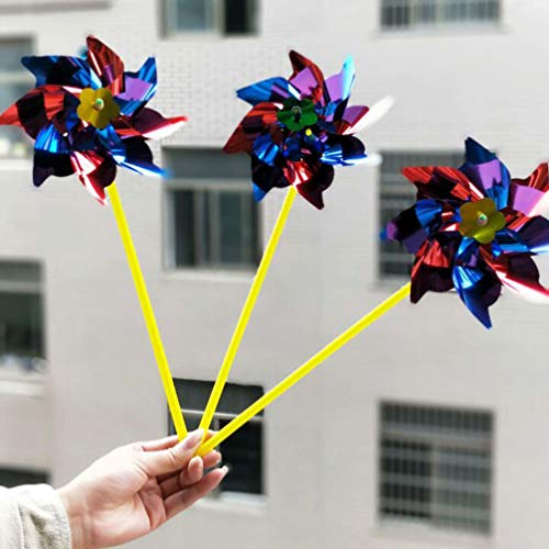 Tomaibaby 20 peças de moinhos de vento para crianças festa cata-vento brindes de festa de plástico c